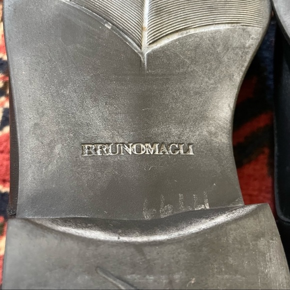 Bruno Magli Raging Leather Slip-Ons - Picture 8 of 10